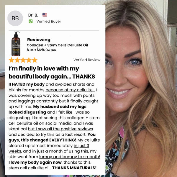 Elevate™ Collagen + Stem Cells Cellulite Oil