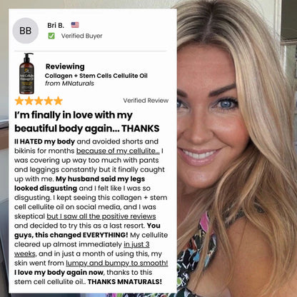 Elevate™ Collagen + Stem Cells Cellulite Oil