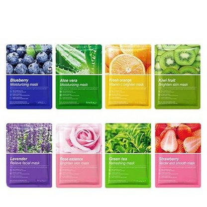8 Pack Moisturising Facial Mask